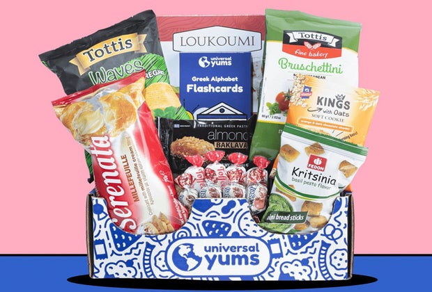 Don't send the same old snacks! The Greece Snack Box from Universal Yums 