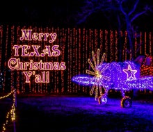College Station is perhaps the closest Christmas town to Houston. Photo courtesy of Santa's Wonderland at College Station, Facebook