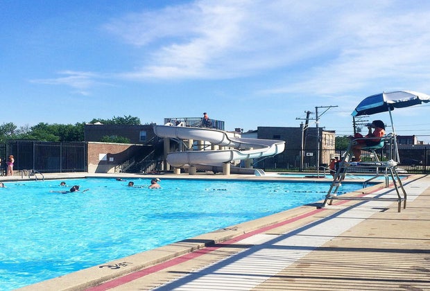 Free swimming pools in Chicago: Humboldt Park Pool