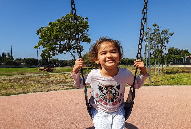Things To Do in North Hollywood with Kids: Swing break