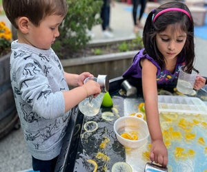 Enjoy Interactive activities and outdoor exploration at summer day camps. Photo courtesy of Peekadoodle Summer Camp