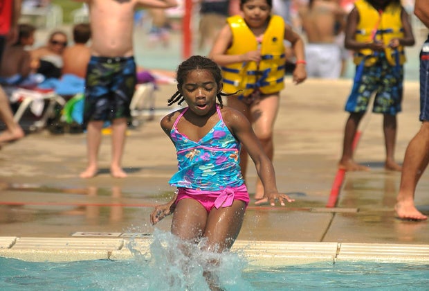 Cool off this summer at a Chicago water park.