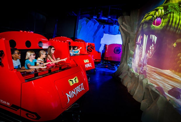 Ninjago The Ride at Legoland New York