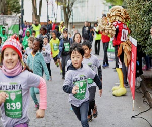 Kids can challenge themselves in the Publix Atlanta Kids Marathon this weekend. Photo courtesy of the event