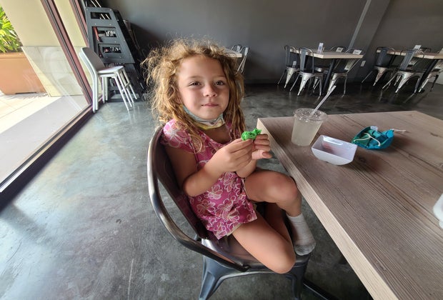 Kids love the food at My Little Paris.