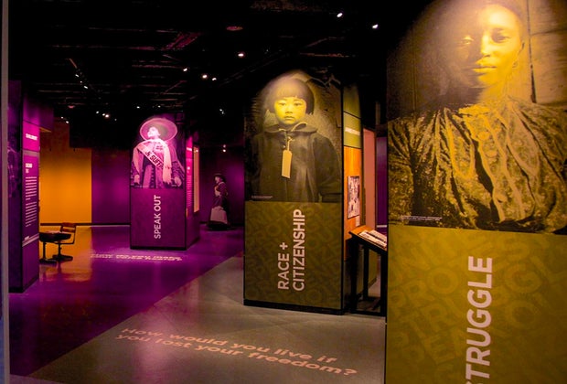 Facing Freedom in America, an exhibit at the Chicago History Museum.