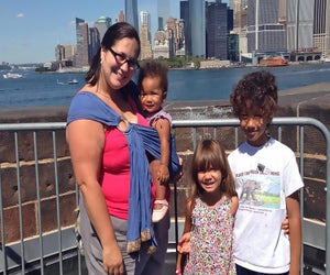 New baby on board? There are a few tricks to navigating NYC. Photo by the author