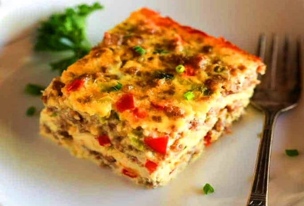 25 Healthy Breakfast Ideas for Kids: Breakfast casserole