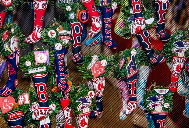 Photo of Boston-themed holiday gifts
