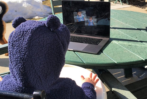 First Birthday Party Ideas for Quarantine Babies: Hold a photo shoot and share pictures of baby