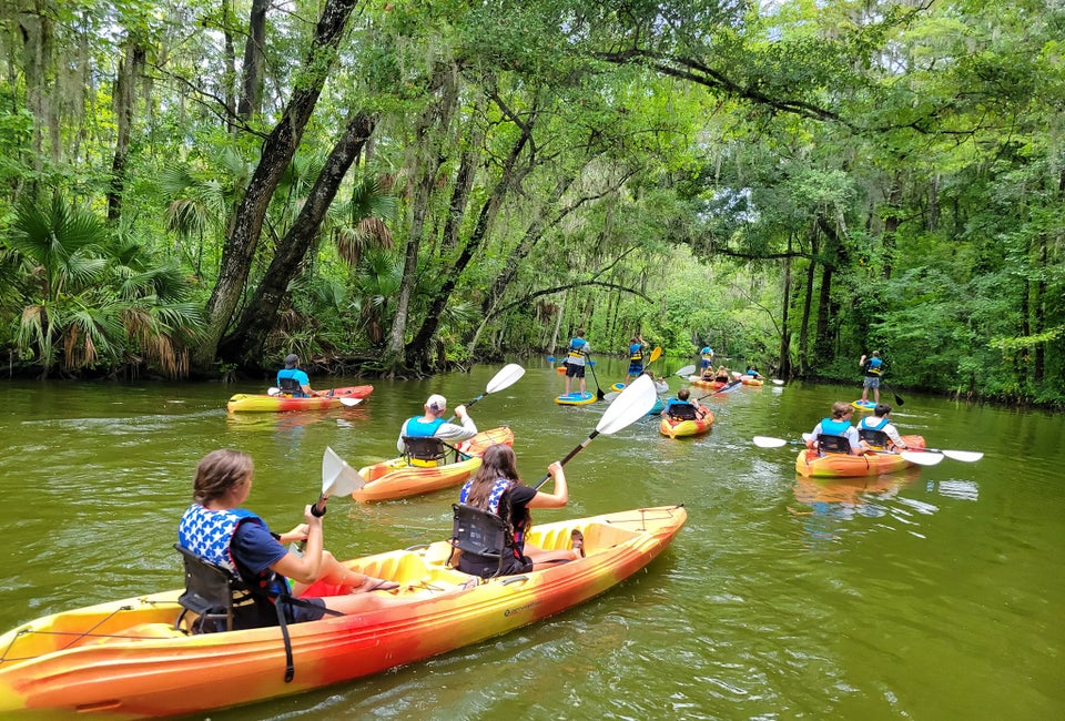 Orlando kayak rentals, like those from Adventure Outdoor Paddle, allow people to explore natural waterways.