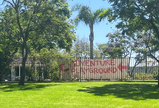 Adventure Playground: Finding Adventure Playground is part of the fun