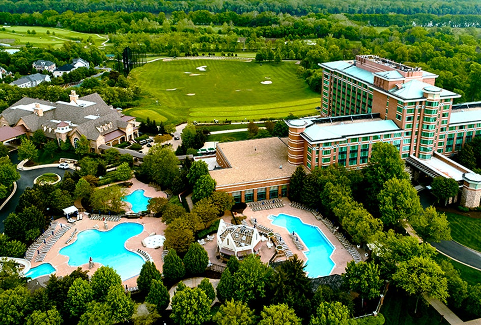 Lansdowne Resort is a 500-acre, AAA Four-Diamond, award-winning paradise right outside DC. Photo courtesy of Lansdowne Resort