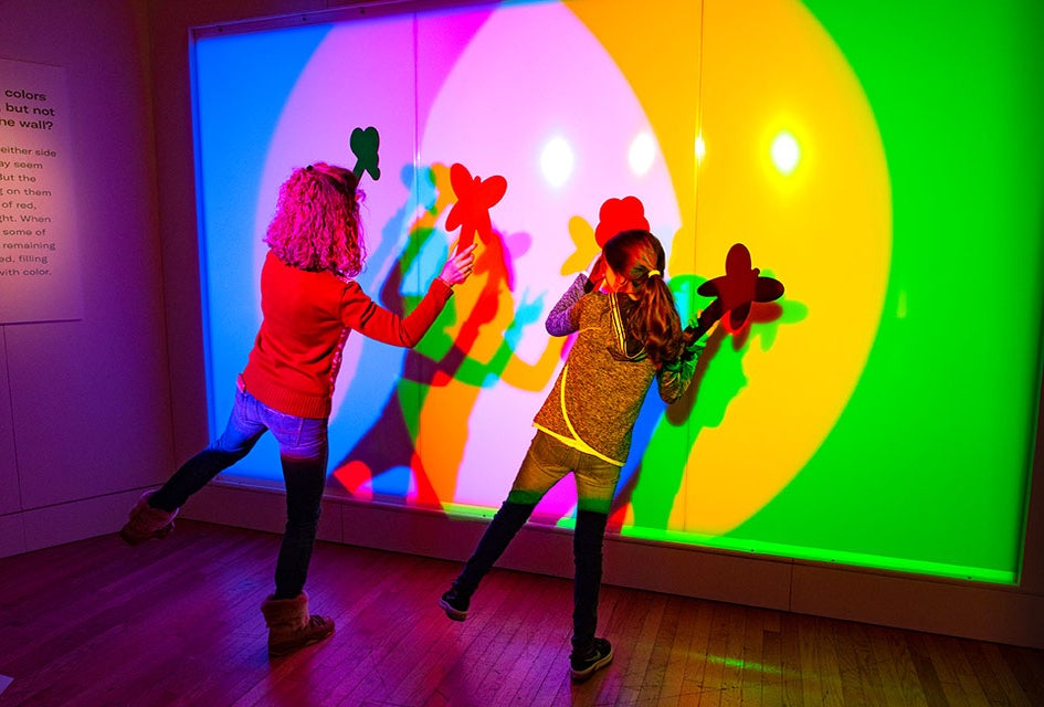 Play with light and color at the American Museum of Natural History's 