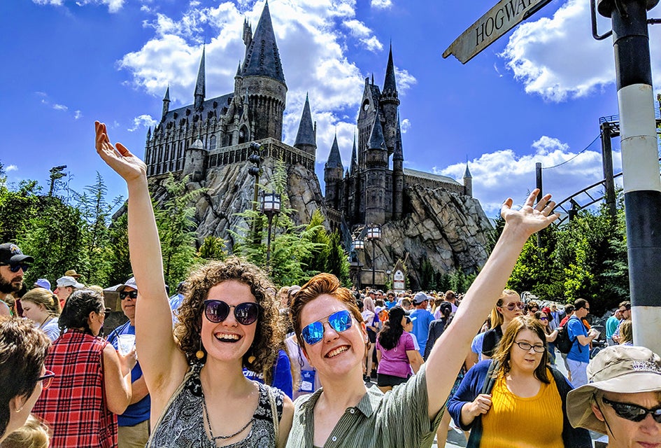 Making magical memories with the kids in Orlando! Photo by Anna Fader