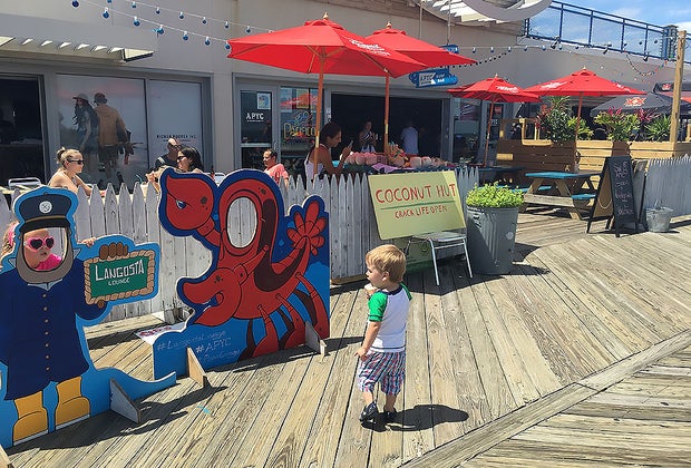 Asbury Park has a family-friendly boardwalk