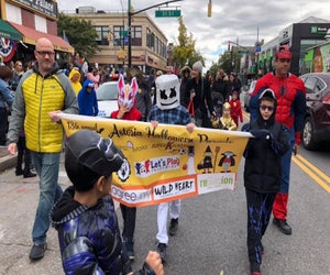 Don your best costume and take to the streets for the Astoria Halloween Parade. Photo courtesy of the event