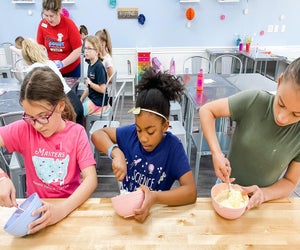 Help create self-reliant chefs at Flour Power Kids Cooking Studios. Photo courtesy of the cooking studio