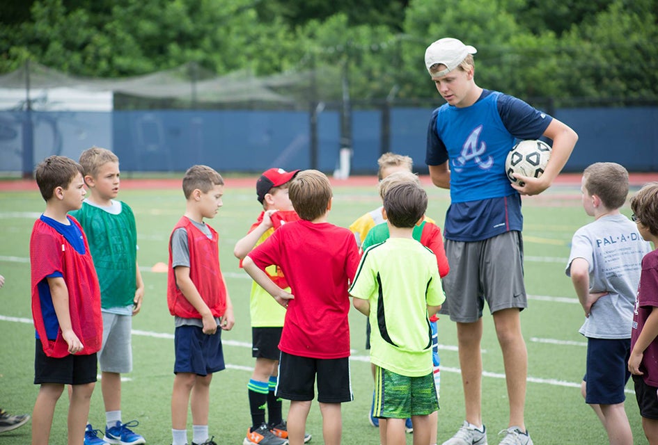 Fellowship Christian School summer camps introduce kids to a variety of sports. Photo courtesy of the school