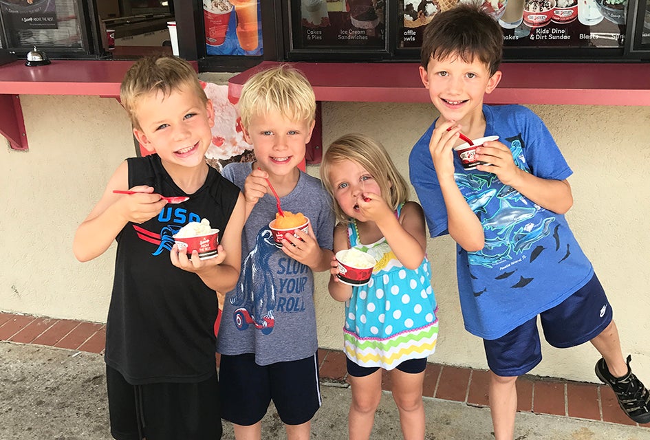 Nothing beats a special cold treat on a summer day, and we know where to go! Photo by Elsa Simcik