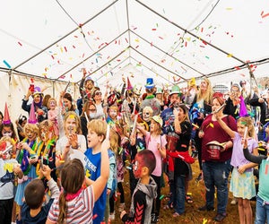 Party the year away at Noon Year's Eve at The Avenue Peachtree City. Photo courtesy of event