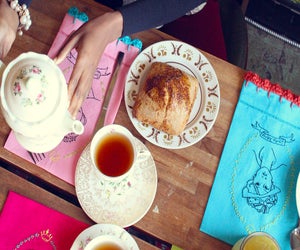Enjoy high tea in Candler Park at the quirky yet delicious Dr. Bombay's Underwater Tea Party. Photo courtesy of Dr. Bombay's