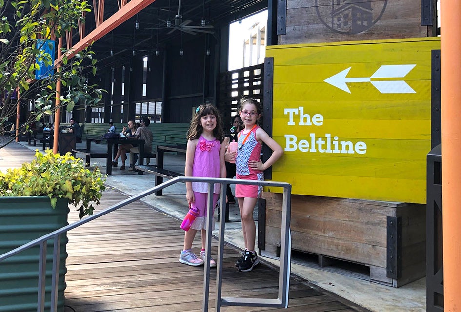 The Atlanta BeltLine makes a perfect afternoon of outdoor exploring with kids.