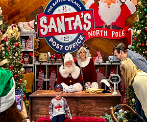 Visit with old St. Nick at Santa's Post Office at The Battery this Christmas weekend. Photo by Rebecca Leffler