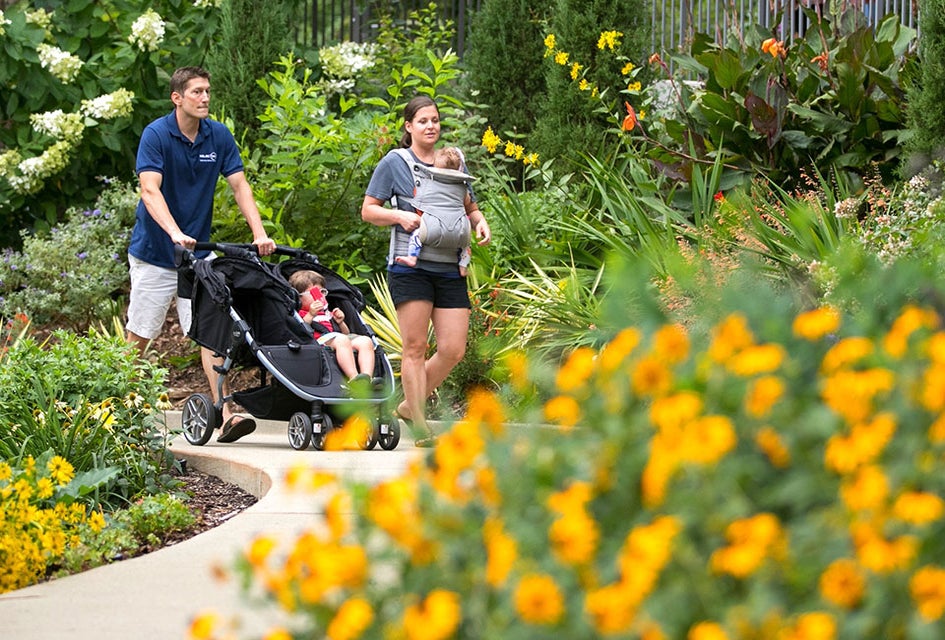 Spend the day outdoors amongst the flowers at Atlanta Botanical Garden. Photo courtesy of the garden