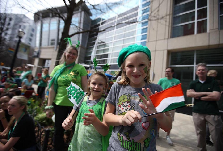 Celebrate all things Irish at the Atlanta St. Patrick's Day Parade. Photo courtesy of the parade organizers