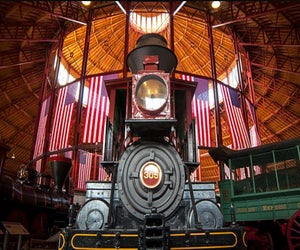 Be sure to bring train lovers to the B&O Railroad Museum. Photo courtesy of the B&O Railroad Museum 