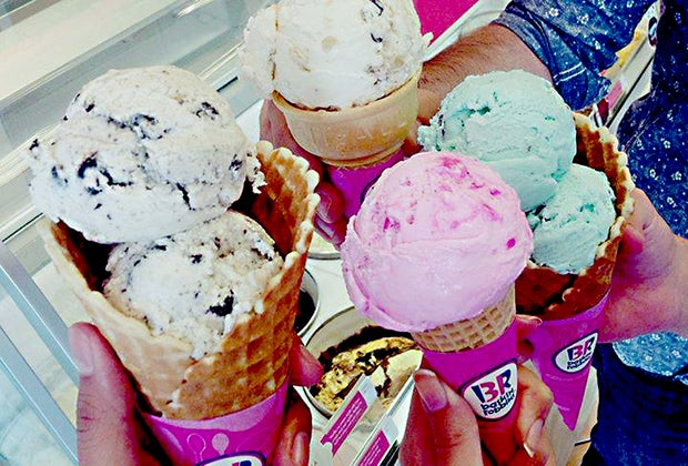 Birthday freebies in NYC: Baskin Robbins offers free ice cream as a birthday perk