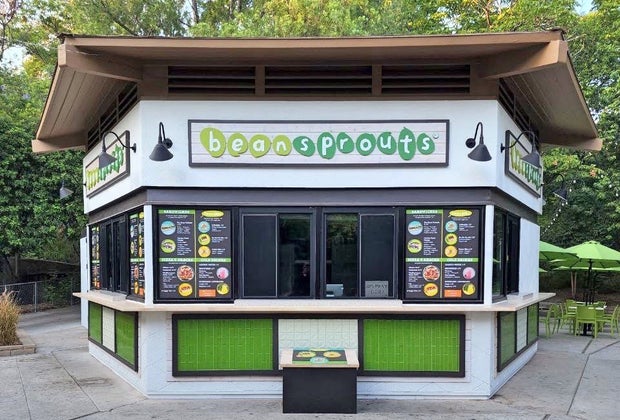 Bean Sprouts Cafe is the newest, and healthiest, eatery at the LA Zoo.