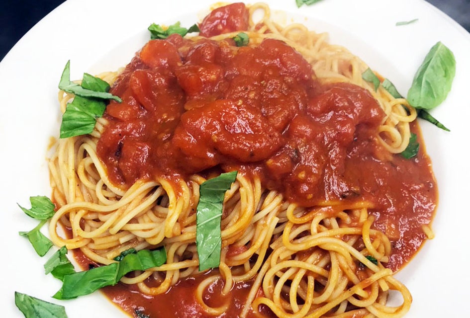 The pasta portions at Bella Italia are enough to eat for two days—you can't get much better than that!