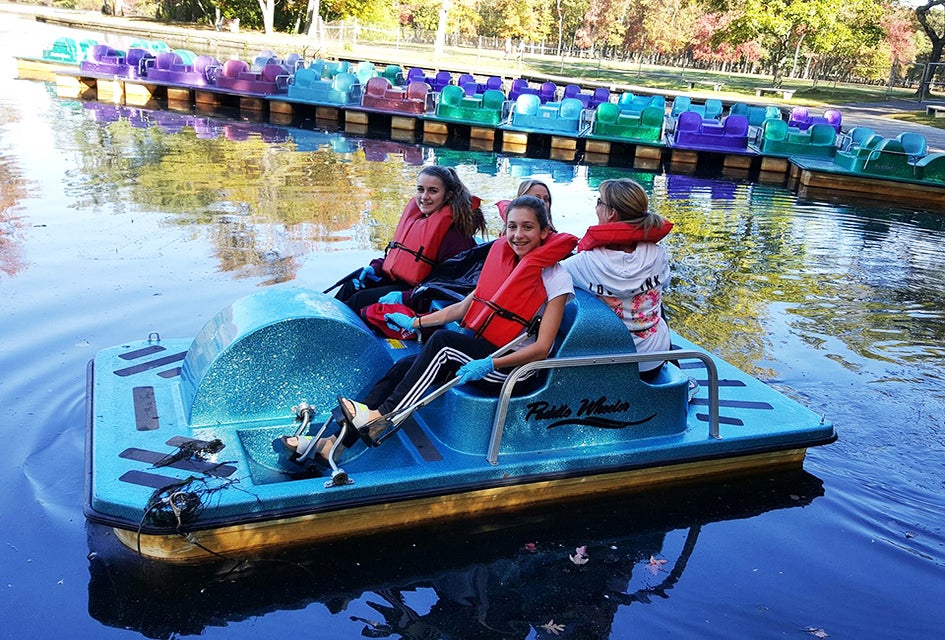 Pedal ahead to a fun day at Belmont Lake State Park. Photo courtesy of the park