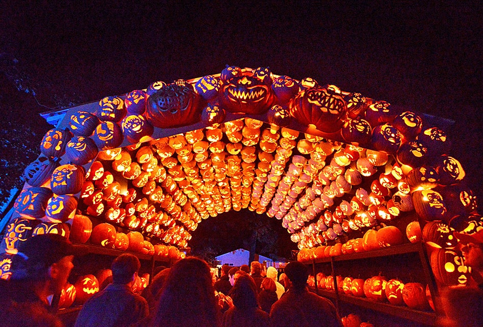 Book your tickets now if you want to see the annual spectacle that is The Great Jack O'Lantern Blaze at Van Cortlandt Manor. Photo by the author
