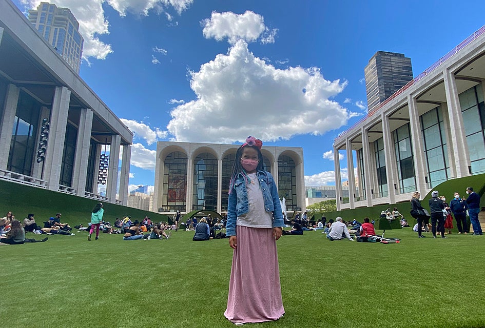 Seeing Lincoln Center's transformation to The GREEN and its calendar of free alfresco programming was a kid-friendly highlight of 2021.