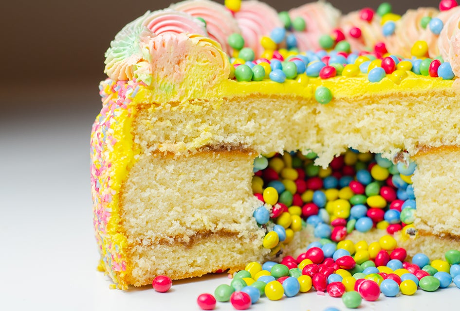 This cake hides a delicious surprise inside. No wonder it's one of our favorite recipes of 2021!
