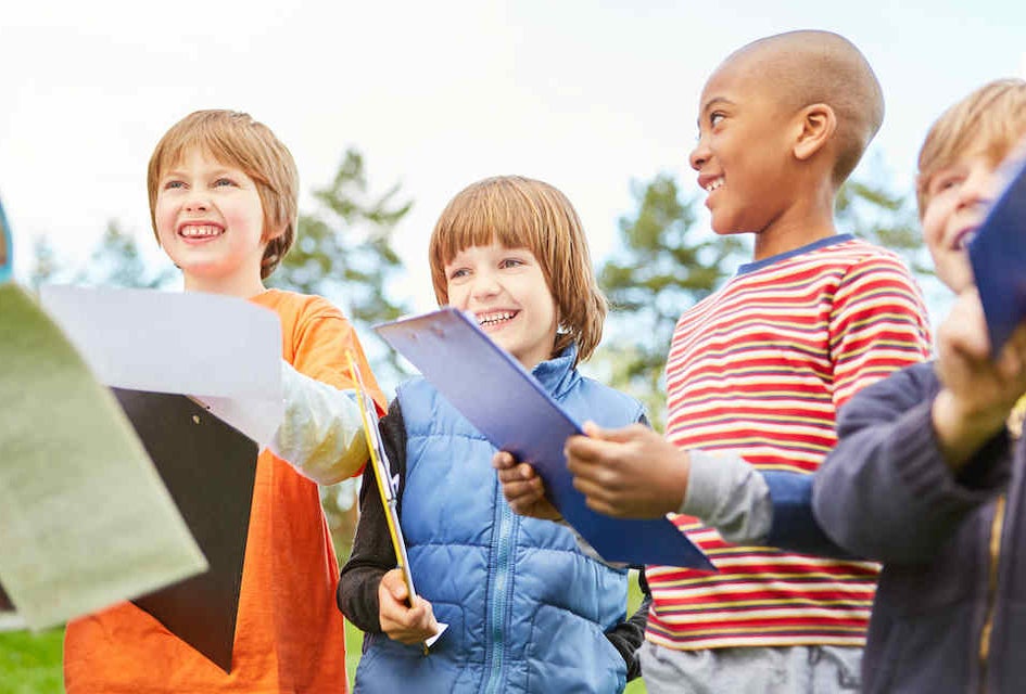 Grab your list and head out for a scavenger hunt with the kids!