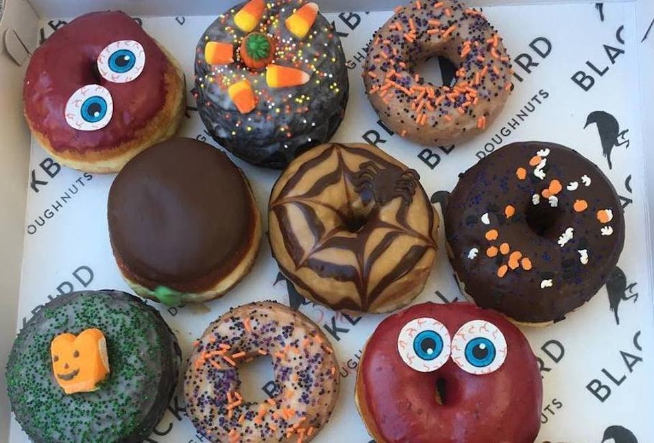 Blackbird Doughnuts comes up with special flavors for different holidays. Photo courtesy of Blackbird Doughnuts