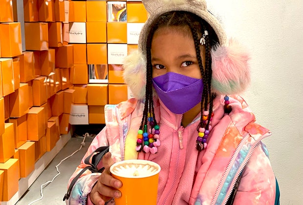 All this time outdoors means you'll need a cuppa hot cocoa to warm up