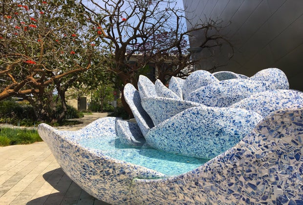 Botanical Gardens in Los Angeles: Blue Ribbon Garden in DTLA