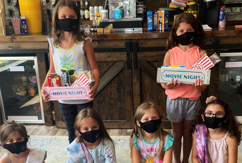 Parties of up to 13 children can be held at Board and Brush. 