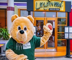 Head to these Boston-area restaurants where kids eat free, featuring family faves and great deals! Photo courtesy of the Longwood  Grille and Bar