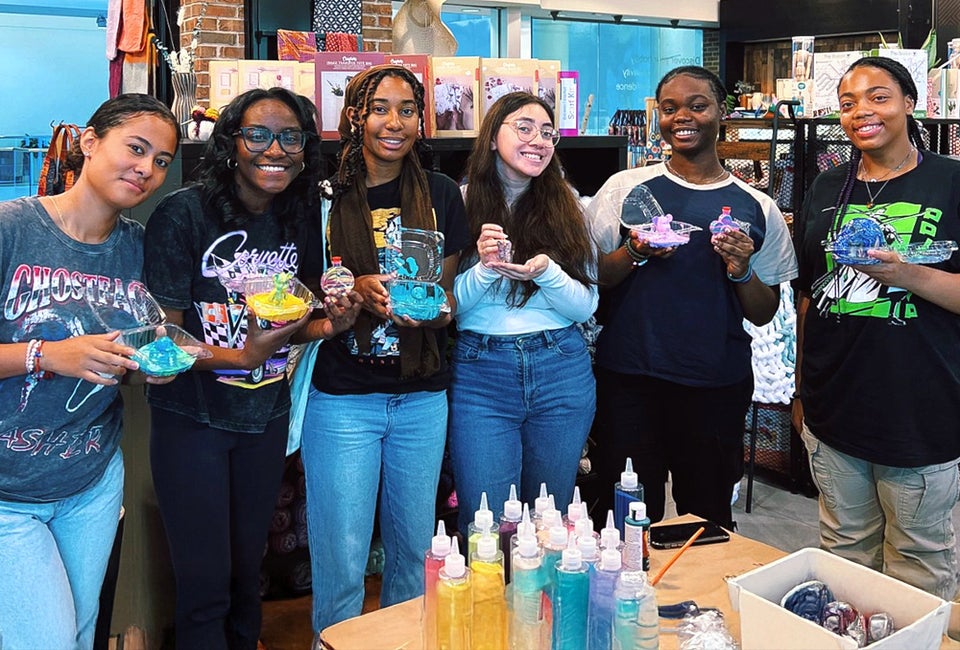 Find creative birthday party spots for teens in Boston! Photo courtesy of The Craft Loft