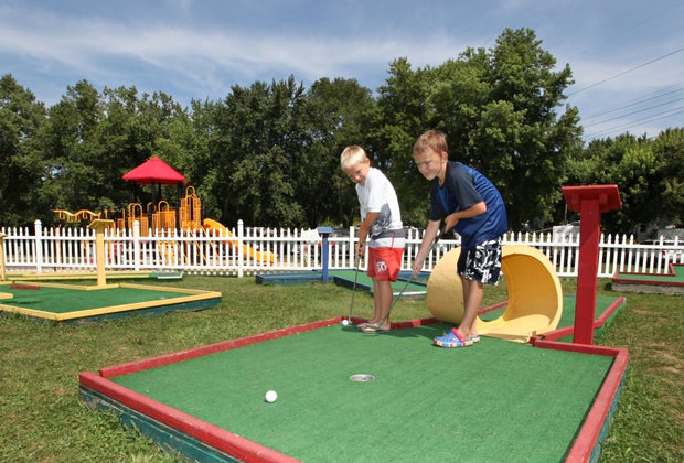 Family Campgrounds near Boston with Extras for Kids: Boston KOA