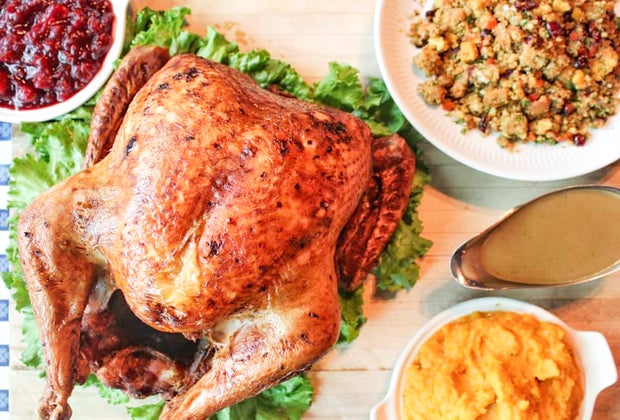 Photo of turkey dinner with trimmings from Summer Shack - Restaurants Open on Thanksgiving