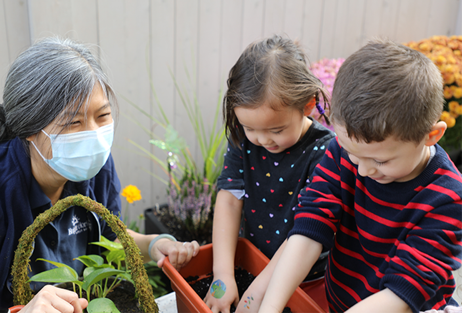 Bright Horizons offers a diverse curriculum for Westchester children. 