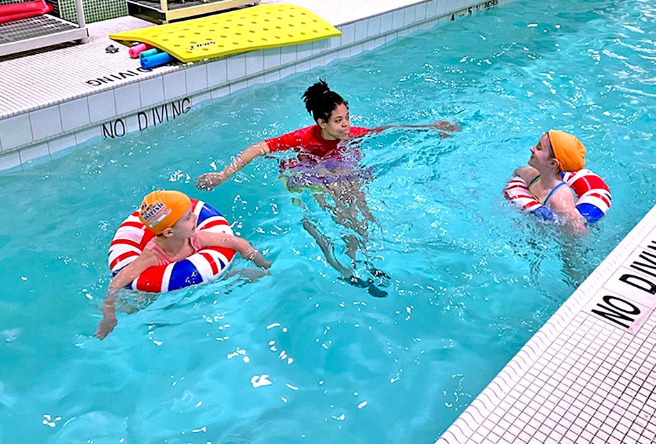 British Swim School's gentle individualized guidance helped my daughters quickly build up their skills and confidence in the water.