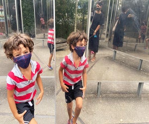 Get lost in the labyrinth at Pier 3 in Brooklyn Bridge Park. Photo by Sara Marentette